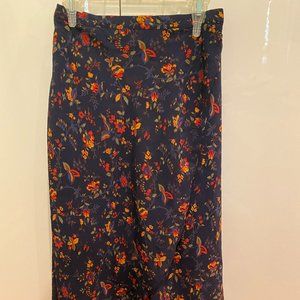 Madewell high-low floral skirt OO/XXS